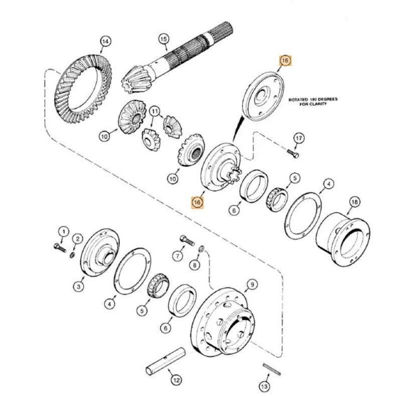 CAGE A186835 CASE CNH