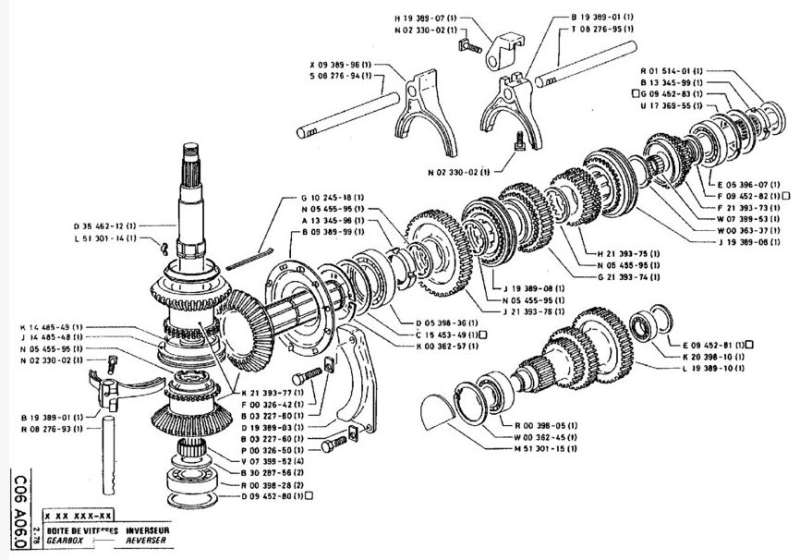 KIT GEAR K2139377 CNH