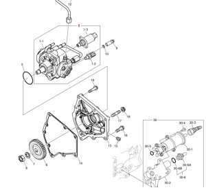 370-8364 Fuel Injection Pump fits Perkins 4YL Caterpillar CAT C4.4 1104D Engine