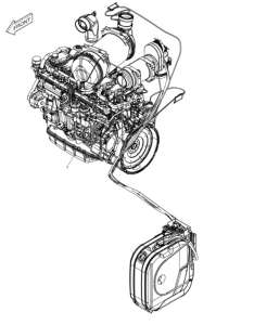 ENGINE DOOSAN ASSY 150109-01246