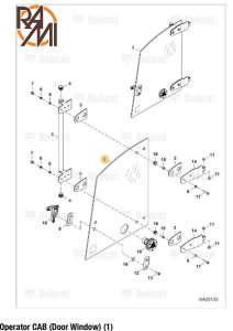 BOBCAT GLASS 7482165