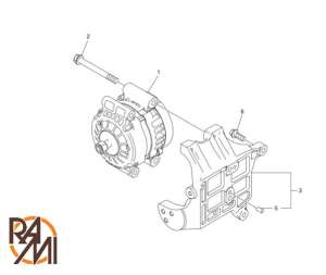 ALTERNATOR 300901-00252 DOOSAN DEVELON