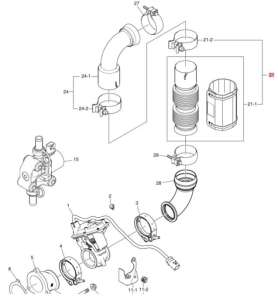 430205-00064 BELLOWS DOOSAN-DEVELON