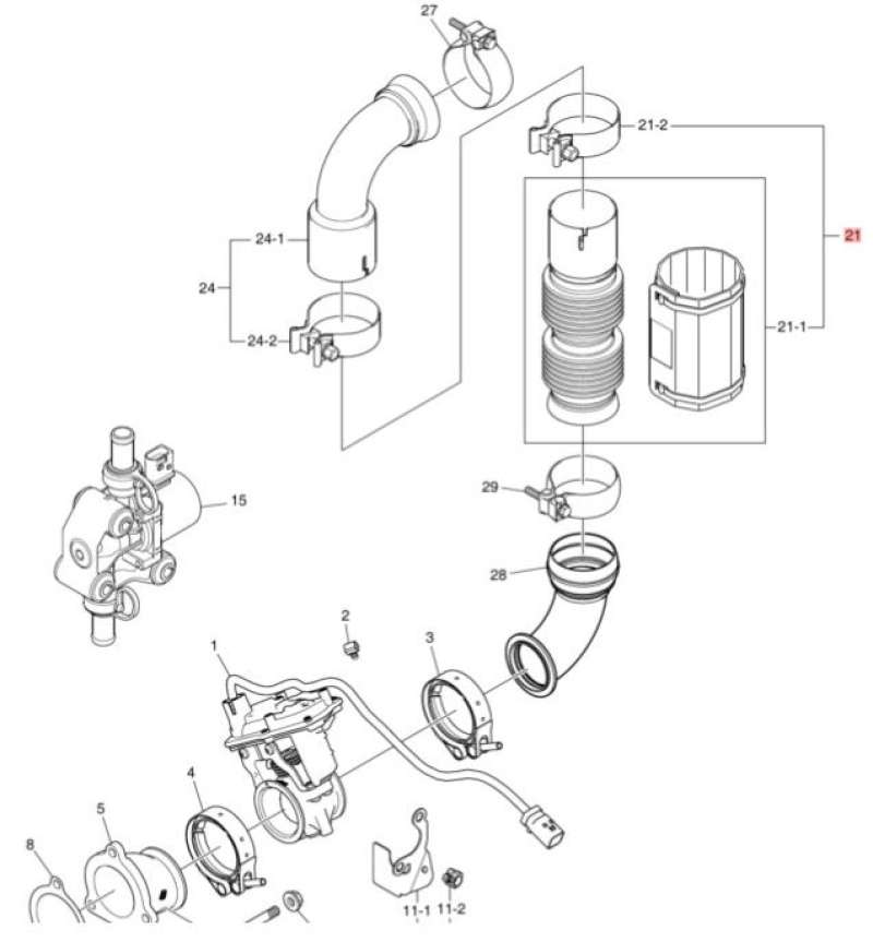 430205-00064 BELLOWS DOOSAN-DEVELON