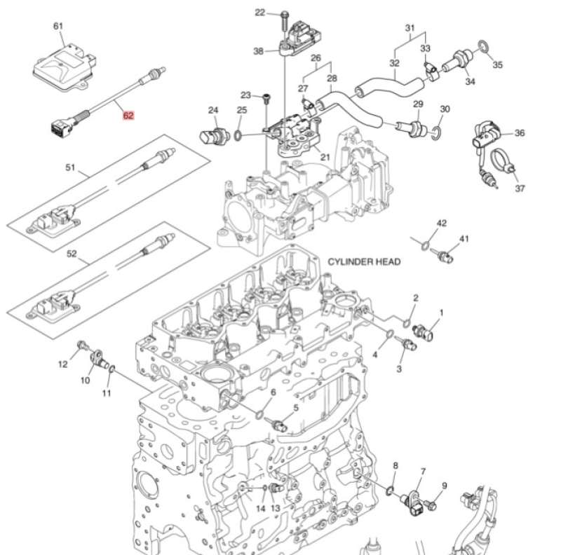 SENSOR NH3 301308-00754 DOOSAN OEM