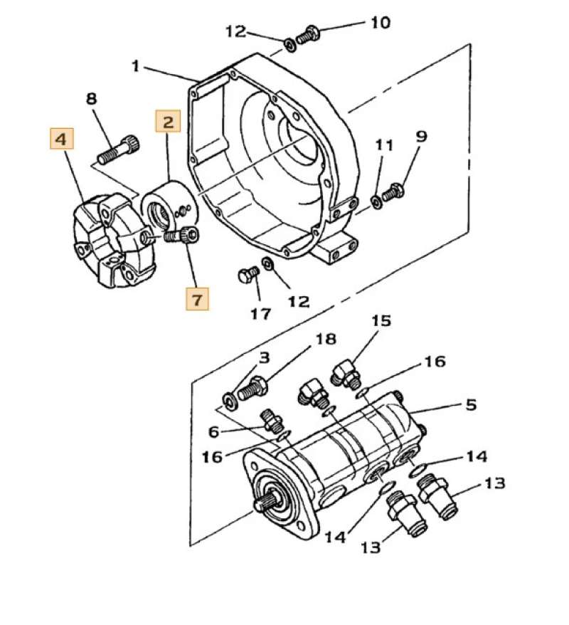 COUPLING CASE 6005483M91 CASE CNH