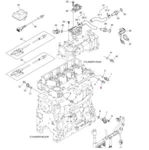 SENSOR TEMPERATURE 301308-00760 DOOSAN