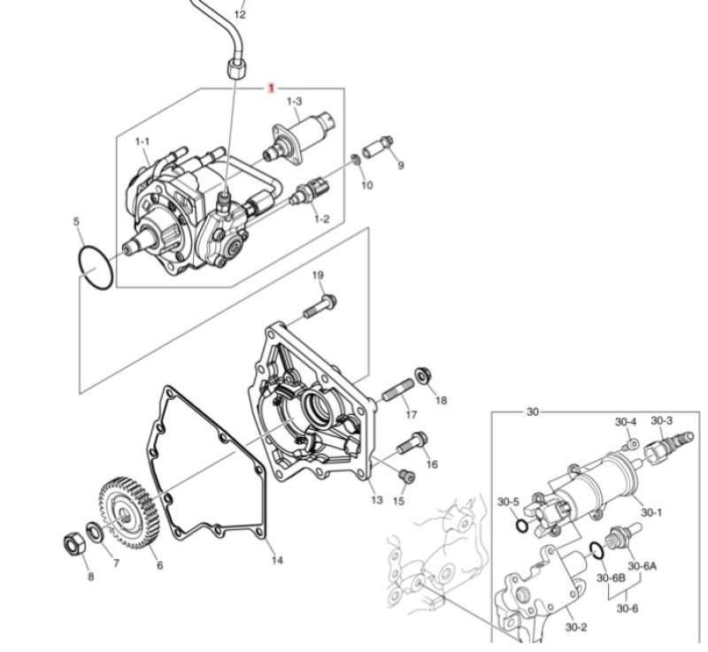 HIGH PUMP FUEL HIGH PRESSURE 400909-00210 DOOSAN-DEVELON