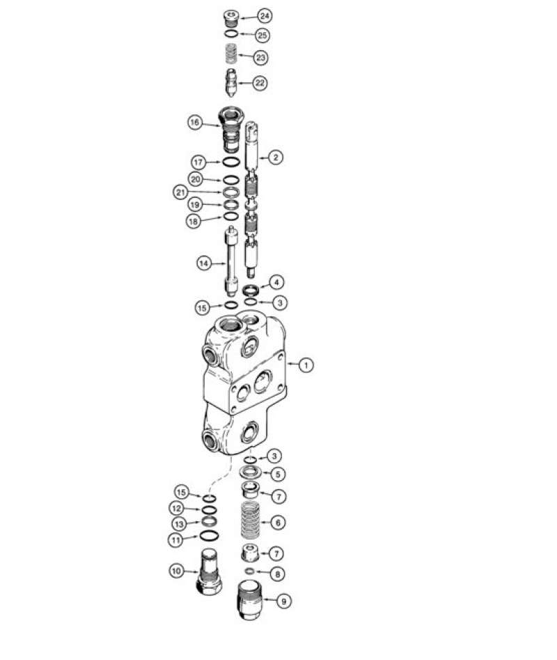 ELEMENT VALVE 253989A3 Stabilizer Cylinder