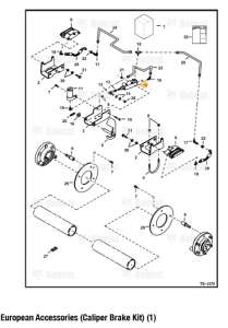 POMPA FRENI 6666933 BOBCAT