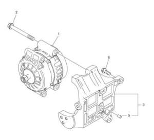 ALTERNATOR PERKINS T430458