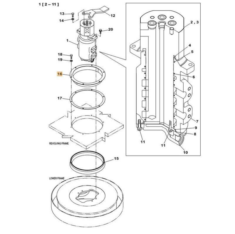SEAL RETAINER KUA0099