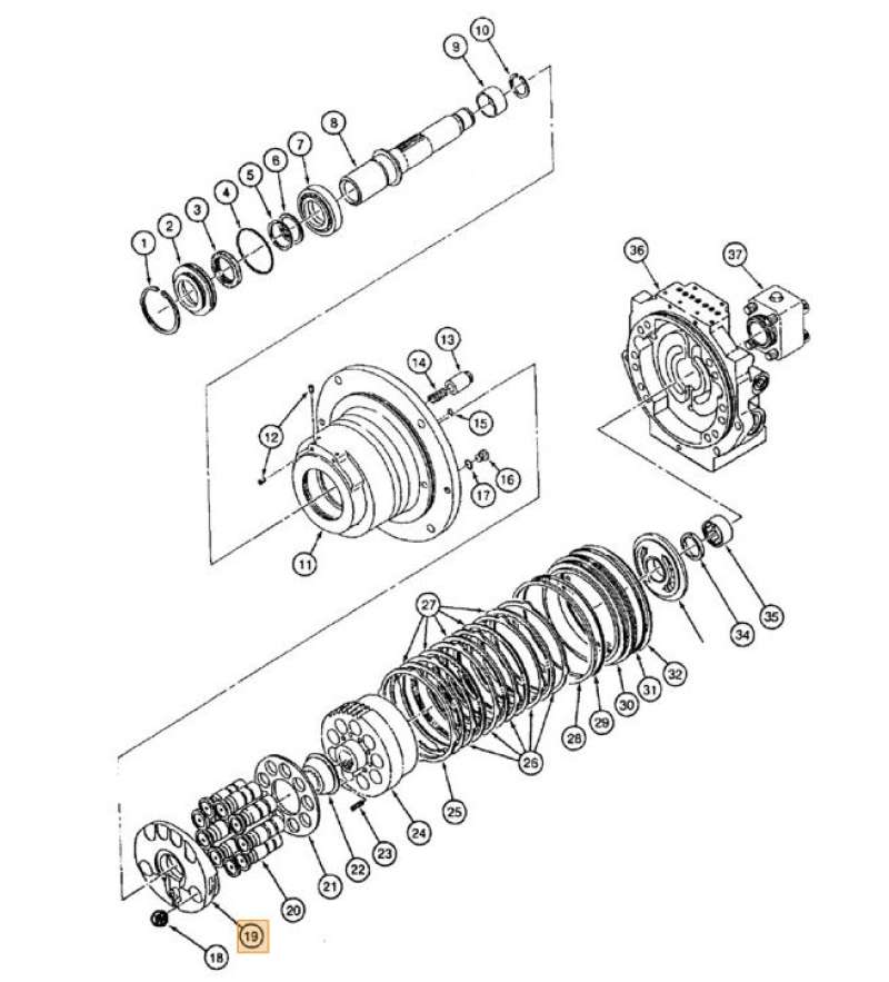 PLATE 164030A1 CASE CNH