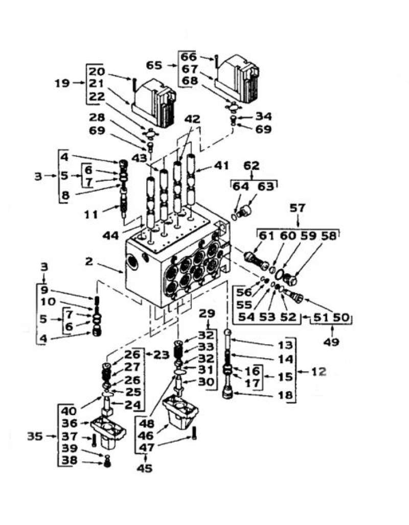 VALVE DISTRIBUTOR 3518839M91