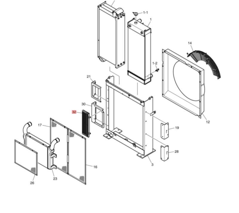 RADIATOR COOLER 400202-00087 DOOSAN