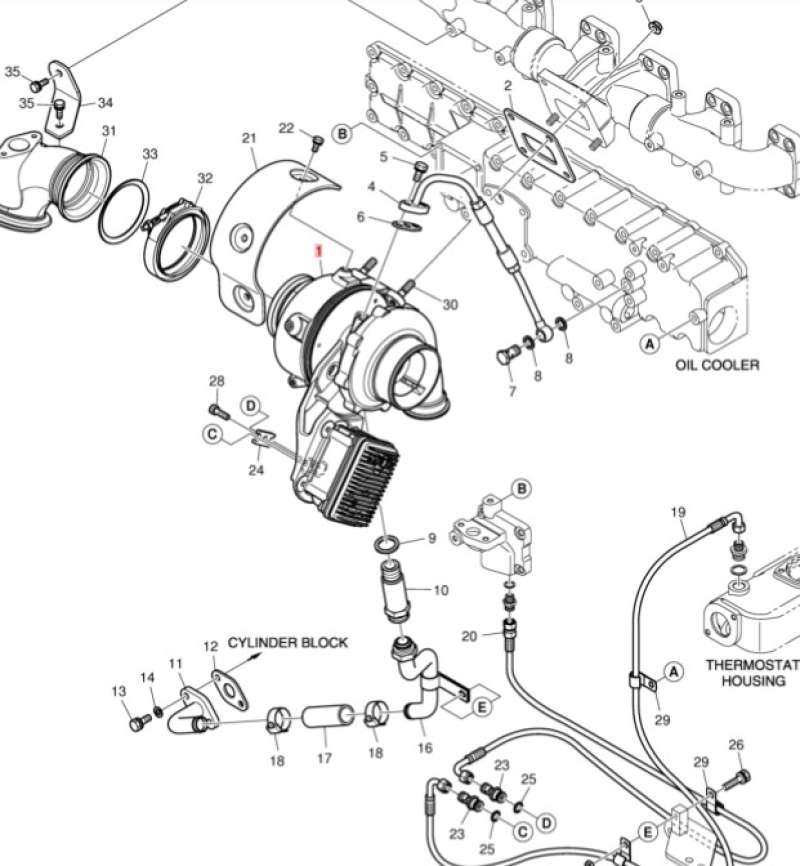 TURBO CHARGER ASSY 150105-00094