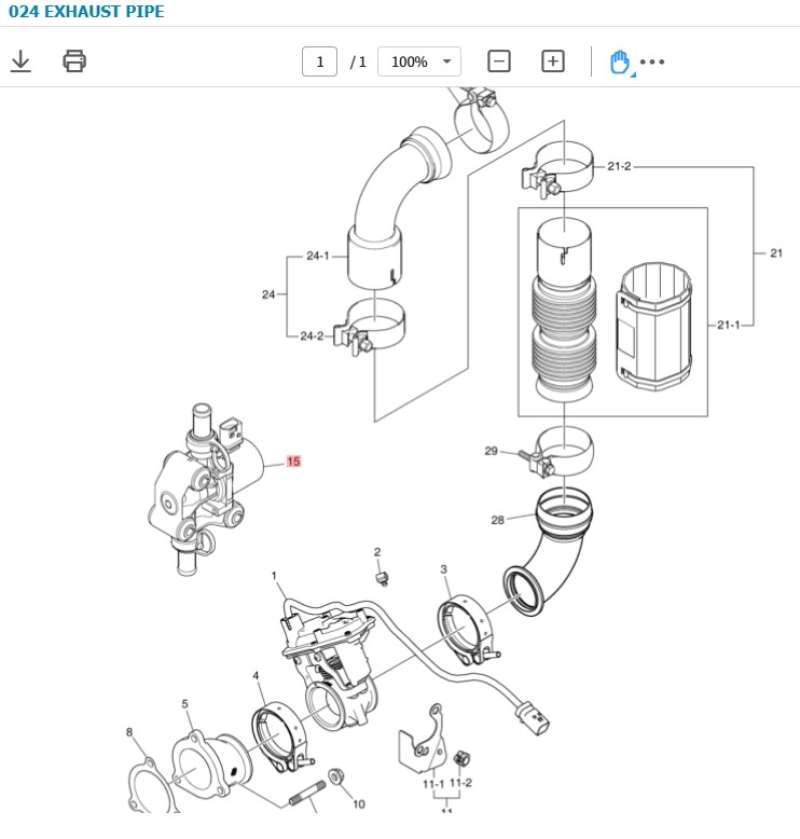 HEAD DEF 410112-00078 DOOSAN DEVELON