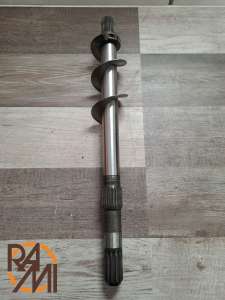 AXLE SHAFT 196083A1 WITH CUTTER 329475A1 CASE